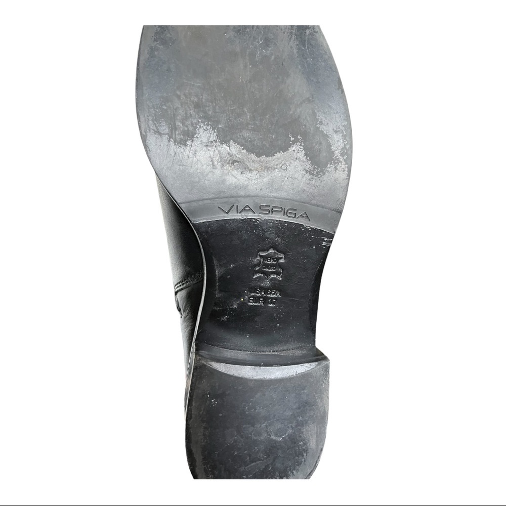 Via Spiga Leather Riding Boots - Picture 4 of 4